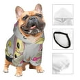 thumbnail image 4 of Uemuo Cartoon Owls for Winter Dog Hoodie Sweatshirts with Pockets Warm Dog Clothes for Small Dogs Chihuahua-X-Large, 4 of 8