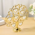 thumbnail image 1 of LNGOOR Photo Frame Family Tree Metal Family Tree Photo Frame Tree Shape Display Rich Multi Picture Frame Tree Free Combination Photo Picture Tree Displays for Home Wedding Decor, 1 of 10
