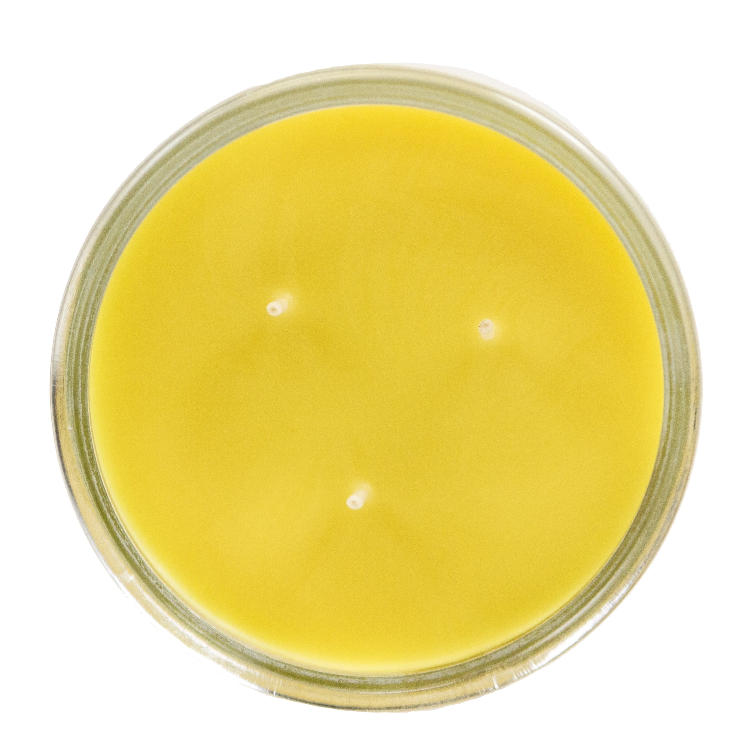 Mainstays Sweet Sugared Lemon Scented 3-Wick Glass Jar Candle, 11.5 oz.