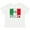 AA-White, variant on Inktastic Italian Soccer Boys or Girls Baby T-Shirt