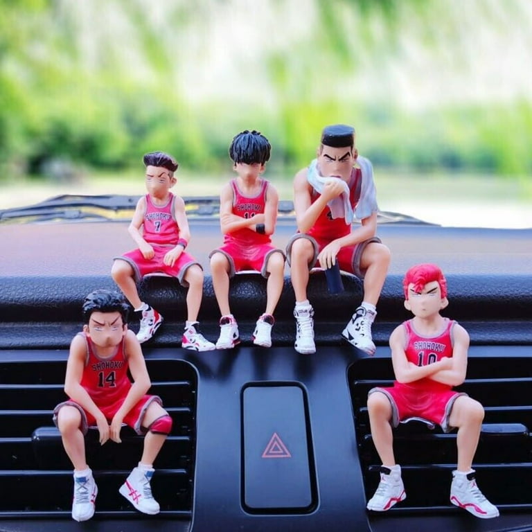 J&G 5PCS Set SLAM DUNK SHOHOKU Basketball Team Figure US J&G 5PCS Set SLAM DUNK SHOHOKU Basketball Team Figure US
