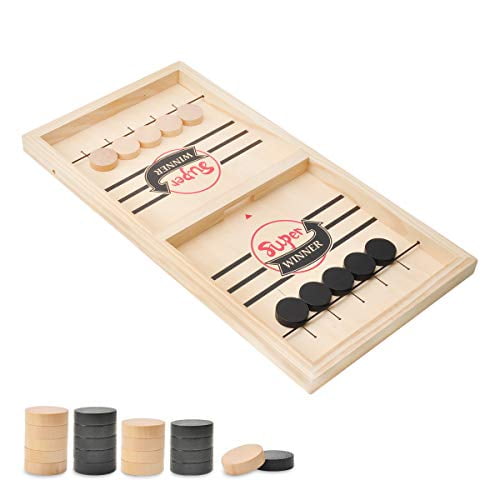 Fast Juego Sling Puck Game Paced SlingPuck Winner Board Family Games Spielzeug 