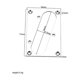 thumbnail image 3 of Guitar Parts Conversion Pickup Mounting Ring - Humbucker Bridge Banmo, 3 of 5