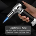 thumbnail image 4 of Butane Torch, Professional Culinary Torch Lighter, Blow Torch Refillable Portable, Kitchen Torch with Safety Lock and Adjustable Flame for Desserts BBQ Baking Camping (Butane Gas not Included), 4 of 7