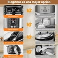 thumbnail image 3 of Wallfire Electric Cooker,9-in-1 Electric Pressure Cooker,5L Large Capacity Electric Pressure Cooker Multifunctional Household Smart Rice Cooker Sauté Steamer Yogurt Maker, 3 of 7