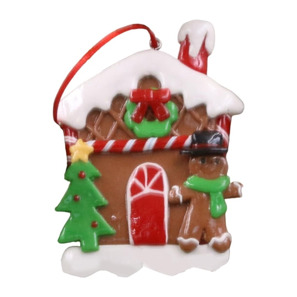 Adornos colgantes de hombrecito de jengibre navideño, suministros para fiestas navideñas Pan de jengibre