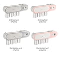 thumbnail image 4 of pitrice Electric Toothbrush Holder Rechargeable Bathroom Wall Mounted Toothpaste Squeezer Dispenser Detachable Washable Rack Shelf Type 1 Gray White, 4 of 9