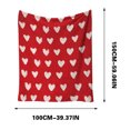 thumbnail image 3 of KCEHTA Valentines Day Blanket, Valentine's Day Heart Throw Blanket, Valentine Heart Blanket, Decorative Soft Lightweight Cozy Flannel Nap Blanket for Him Her Boyfriend Girlfriend Mom Wife, 3 of 6