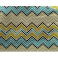 thumbnail image 4 of oneOone Georgette Viscose Fabric Chevron Geometric Printed Fabric 1 Yard 42 Inches Wide, 4 of 4