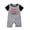 Baby-Gray, variant on REORIAFEE Christmas Matching Family Pajamas 2 Piece Loungewear Short Sleeve Top and Shorts Plaid Soft Sleepwear Gray S-2XL