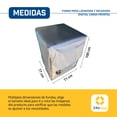 thumbnail image 2 of Funda para Lavadora y Secadora Digital Impermeable - Cubierta de Lavadora y Secadora de Lona Afelpada Premium con Costuras Reforzadas - Protege ante Sol, Agua, Polvo y Golpes (71 x 77 x 100 cm), 2 of 6
