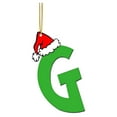 thumbnail image 1 of Fiudx Adornos Navideños de Letras Acrílicas, Vibrantes Decoraciones Navideñas, Material Duradero, Versátiles para Colgar En Árboles o Coronas, Decoración Festiva para El Hogar, Regalo Perfecto para L, 1 of 2