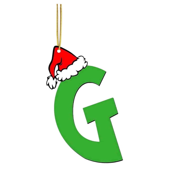 Fiudx Adornos Navideños de Letras Acrílicas, Vibrantes Decoraciones Navideñas, Material Duradero, Versátiles para Colgar En Árboles o Coronas, Decoración Festiva para El Hogar, Regalo Perfecto para L