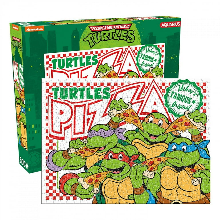 TMNT Kids 500 Piece Jigsaw Puzzle: Teenage Mutant Ninja Turtles