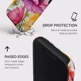 thumbnail image 4 of CASETEROID Tough Case for iPhone 17 – Dual-Layer Protection, Shockproof [Compatible with MagSafe] – Radiant Bloom Case, 4 of 4