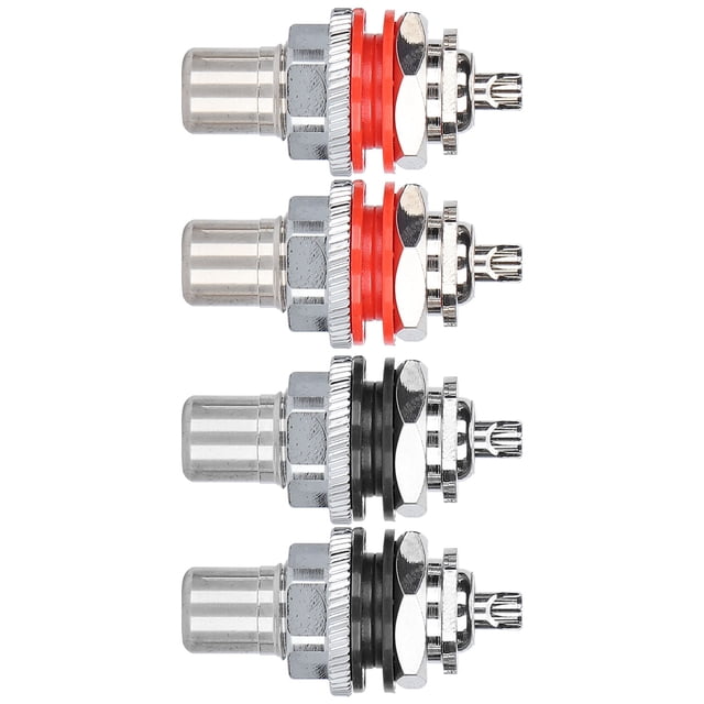 Enchufe RCA, Terminal De Enchufe RCA Exquisita Elasticidad Del Proceso De Galvanoplastia Para Equipos De Audio Profesionales Para Músicos