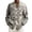 ZA Silver, variant on Shirts For Men Casual Plus Size Loose Full Carnival Digital Print Lapel Long Sleeve Button Down Blouses Loose Fall Tops Multicolour L