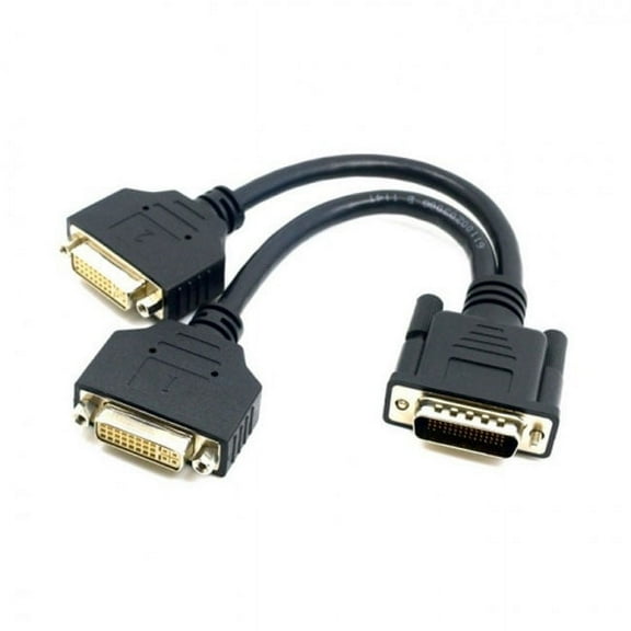 Chenyang CY DMS-59 Male to Dual DVI 24 5 Female Female Splitter Extension Cable for Graphics Cards Monitor Cable