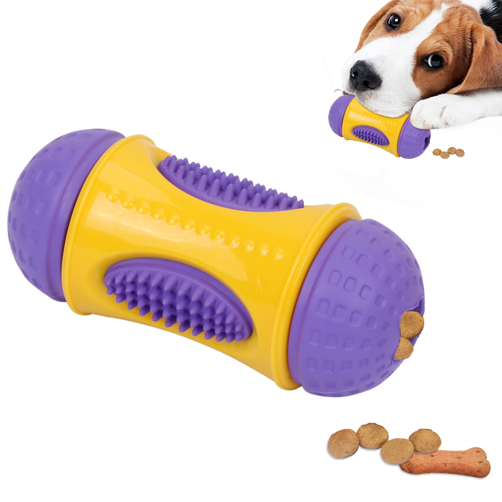 Homelove Dog Chew Toys for Aggressive Chewers, Puppy Teething Chew Toy Tough Dog Toys with Natural Rubber for Small Medium Large Breeds, Teeth Cleaning and Gum Massage for Small Medium Large Dog