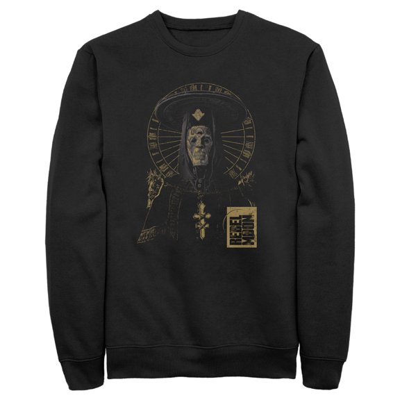 Men's Rebel Moon Imperium Priest Portrait  Sweatshirt Black Medium
