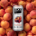thumbnail image 5 of Lucky Energy Sugar Free Energy Drinks, Son of a Peach, 16oz Cans (12-Pack) Healthy, Zero Sugar Energy Drink with Maca, Ginseng, Beta-Alanine, Taurine & 200mg Caffeine, 5 of 6