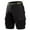 Black, variant on Summer Akafmk Summer Mens Cargo Shorts,Plus Size Mens Casual Shorts,Man Solid Color Workwear Multi-pocket Fifth Pants Large Size Fashion Fallow Straight-leg Pants