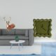 thumbnail image 2 of Escultura de ciervo, alce, reno, adorno, estatua para sala de estar, oficina, dormitorio, con reloj de pared cuadrado, decoración colgan, 2 of 8