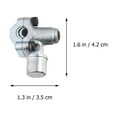 thumbnail image 2 of OULII 2pcs Refrigerator Valve -31 Acupuncture Liquid Silver Metal Accessories, 2 of 5