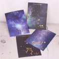thumbnail image 4 of Happy Birthday gift Starry Sky Hot Stamping Cards Folding Universal Card Business Cards Message Card and Envelope, 4 of 5