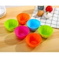 thumbnail image 4 of 3 Pcs Plastic Bowls Colorful Reusable Salad Bowls Facial Mask Seasoning Bowls Home Household Bowls (Random Color), 4 of 8