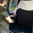 thumbnail image 5 of Xoenoiee Cardinal Cherry Blossom Print Waterproof Towel Back Seat Cover for Car Truck Van SUV, Durable Rear Bench Seat Cover for Kids Dogs, Seat Back Protector, Easy to Install, 5 of 7