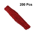 thumbnail image 2 of 200pcs Bricolaje Palos con purpurina Twist Glitter Sticks Christmas Twist Sticks DIY Christmas Stick (Rojo), 2 of 5