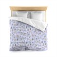 thumbnail image 3 of Funda Nórdica Floral, Ropa de Cama Pastel Suave, Tamaños Twin Queen King, 3 of 3