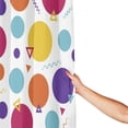 thumbnail image 4 of Polyester Fiber Shower Curtain, Multicolored Dot Print Shower Curtain, Metal Buckled Eye Waterproof Shower Curtain, Can Be Washed-72x72in, 4 of 8