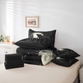 thumbnail image 6 of Manfei Teens Female Men Safari Bear Twin Bedding Sets 7-Piece,Woodland Wildlife Bedding Comforter Set Microfiber,Jungle Animal Breathable Sheet Sets,Microfiber Bedroom Decor,Reversible, 6 of 8