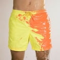 thumbnail image 2 of Men Swim Trunks Summer Color Changing Cool Quick Dry Board Shorts Beach Trunks with Pockets, 2 of 2