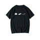 thumbnail image 1 of Men's Cat & Fish Humorous Math Equation Graphic T-Shirt - 100% Cotton Casual Short Sleeve Round Neck Tee for Pet Lovers, Summer Comfort Fit, Cat T Shirt, Comfortable Fit Shirt, 1 of 7