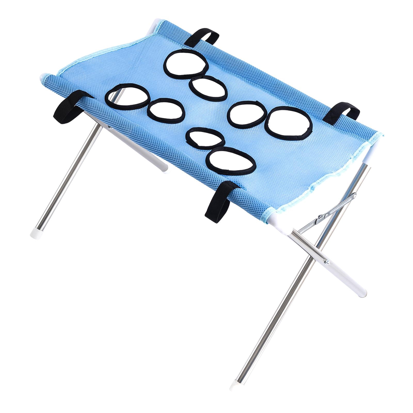Bvdfgk Breathable Cat Hanging Harness Restraint Bag Grooming Pet Washing Tool for Small blue