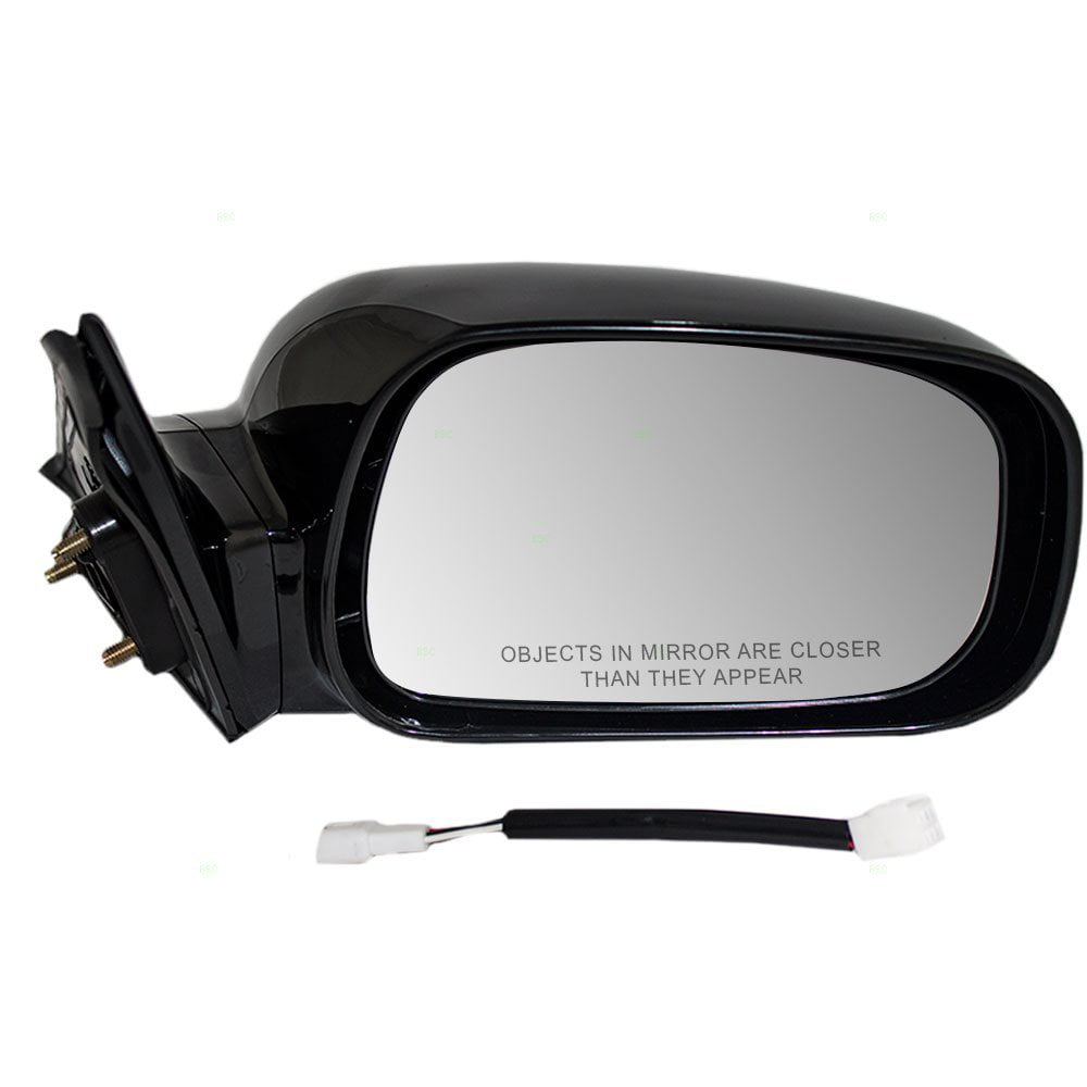 Passengers Power Side View Mirror with Adapter Replacement for 02-06 Toyota Camry USA Japan 87910-33500-C0 