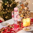 thumbnail image 4 of Navidad Cascanueces marioneta Navidad Cascanueces de madera ornamento decoración navideña, 4 of 7