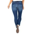 thumbnail image 3 of Celebrity Pink Women's Juniors Curvy Mid Rise Ankle Skinny, 27" Inseam, Sizes 1-15, 3 of 5