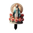 thumbnail image 3 of Estatua de María Santísima Hugo Decoración navideña al aire libre 17 cm x 30 cm, 3 of 10