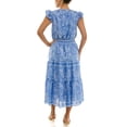 thumbnail image 2 of Nanette Lepore Women's Flutter Sleeve Tassel Midi Dress, Sizes XS-XXXL, 2 of 7