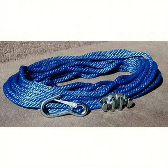 Panther  757000; Anchor Rope 50 ft Ropecleat,Snp Hk