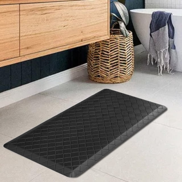 Kitchen Floor Mat Directly Supplied With PVC Thickened Anti And Non Kicking Mat Oil Anti Slip Leather Carpet