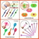 thumbnail image 2 of Juguetes Surtidos para Niños, 120 Piezas de Juguetes para Favores de Fiesta de Cumpleaños, Relleno de Piñata, Favores de Fiesta, Premios de Carnaval, Premios del Tesoro para Niña y Niño, 2 of 5
