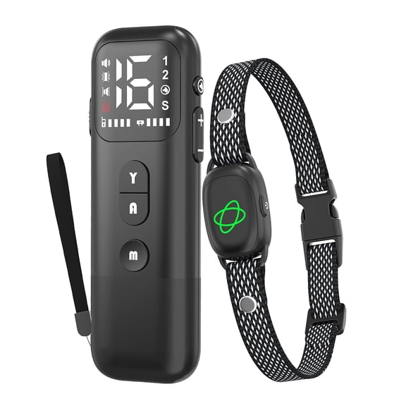 Jewyow 2-in-1 Dog Bark Collar with Remote & Auto Mode – 2600FT Electric Training Collar, IP67 Waterproof for Small Medium Large Dogs