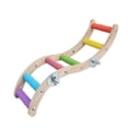 thumbnail image 2 of Bookk Functional Parrot Ladder With Natural Chewing And Climbing Activity Playground For Conures, 2 of 3