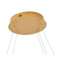 thumbnail image 2 of Bethel International LED Chandelier Gold Metal & Crystal, 2 of 5