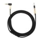 thumbnail image 1 of Cable de conversión de auriculares de audio de extensión macho acodado de 3,5 mm a macho recto de 2,5 mm, 1 of 10